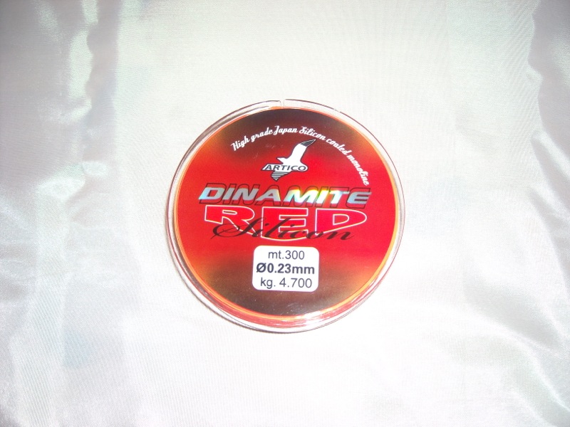 Artico Dinamite red Silicon 300mt